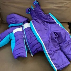 18 month snow suit and jacket